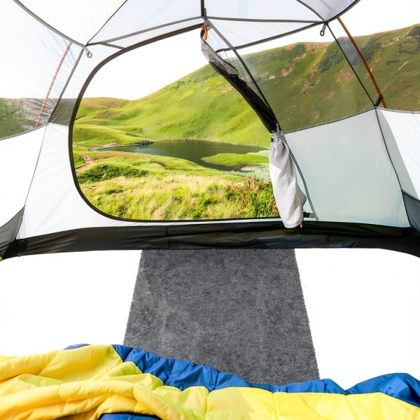 Camping Tent Carpet Mat 6.5x5 Ft Waterproof Rug Liner - Portable Under Tent Mat to Keep Floor Dry Blanket, Moisture Barrier for Camping Gear, Outdoor Picnic Supplies-6