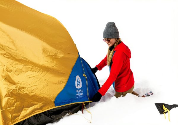 Sierra Designs Full Moon 3 Tent Footprint, Lightweight, WR/PU1800mm, Fitted Ground Camping Tarp Designed for The Full Moon 3 Person Tent-2