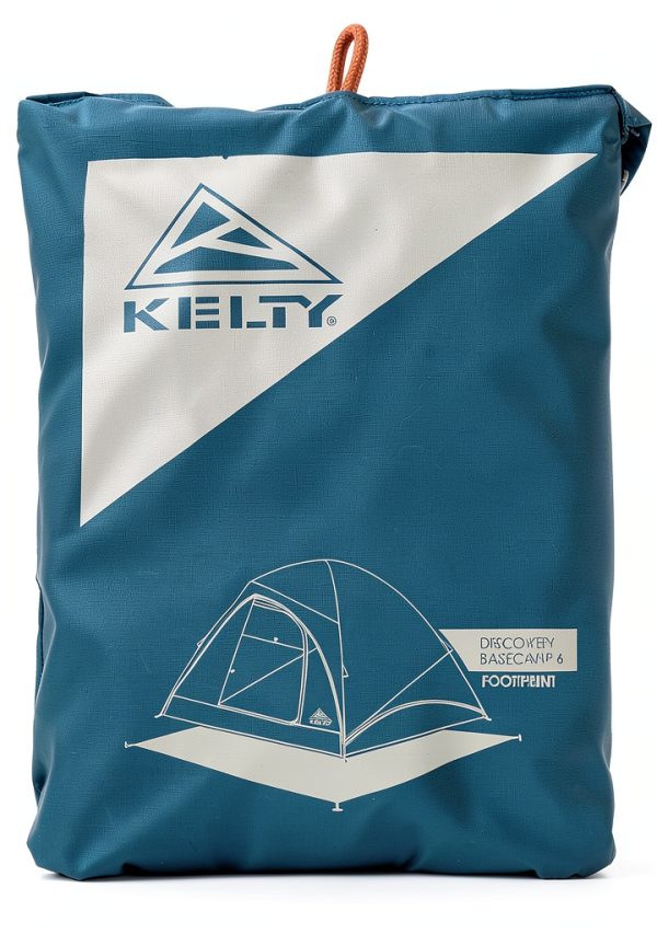 Kelty Discovery Basecamp 6 Person Tent Footprint (FP Only) Protects Tent Floor from Wear and Tear-0