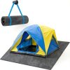 Camping Tent Carpet Mat 6.5x5 Ft Waterproof Rug Liner - Portable Under Tent Mat to Keep Floor Dry Blanket, Moisture Barrier for Camping Gear, Outdoor Picnic Supplies-7